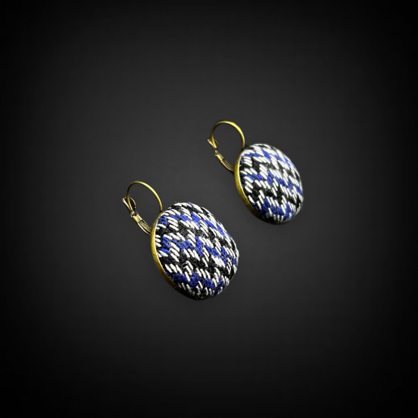 Silky Handmade Geometric Design Earrings 8