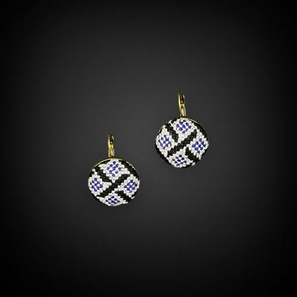 Silky Handmade Geometric Design Earrings 6